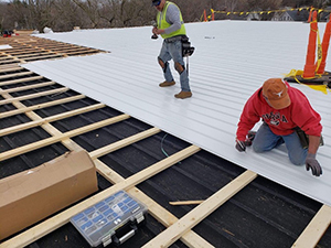 Commercial roofing services